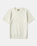 1950s V-Gusset White Cotton T-Shirt Vintage Athletic Cut