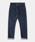 1960s Straight Tapered Zip-Fly Selvedge Denim Jeans Vintage