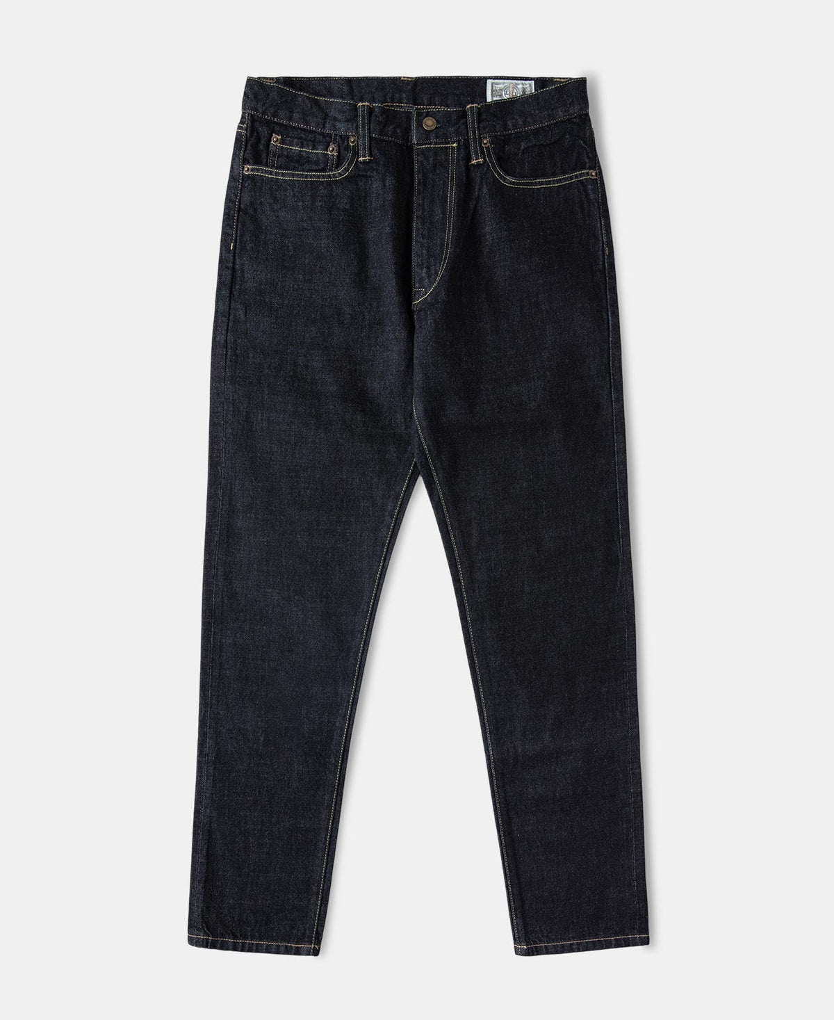 15oz Slim Tapered Selvedge Denim Jeans Prewashed Indigo