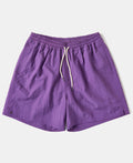 5-Inch Nylon Swim Shorts Purple Athletic Short Inseam