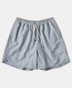 5-Inch Nylon Swim Shorts Light Gray Quick Dry