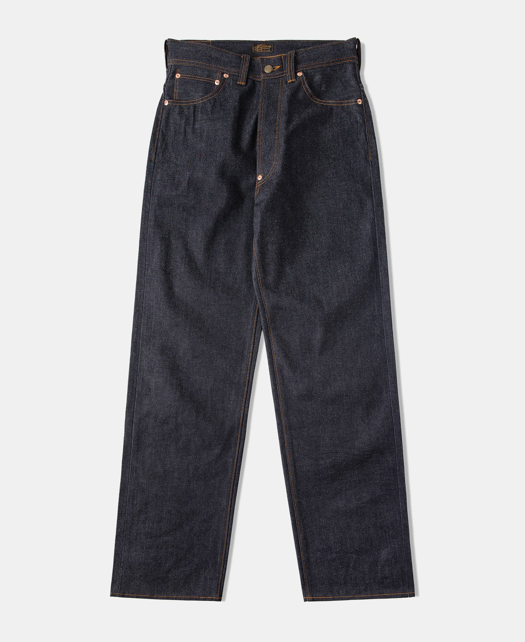 1940s Wide-Leg Selvedge Denim Trousers Vintage Cut