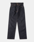 1940s Wide-Leg Selvedge Denim Trousers Vintage Cut