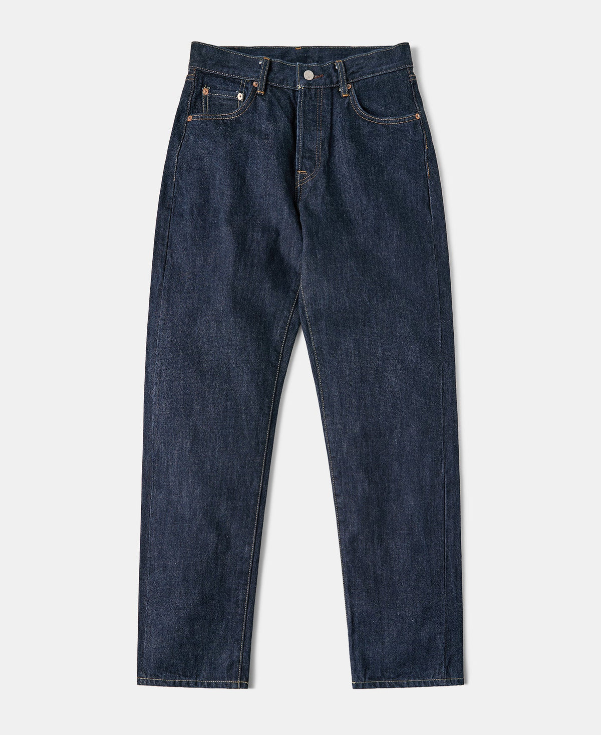 1966 Selvedge Denim Jeans Classic Straight Leg Vintage