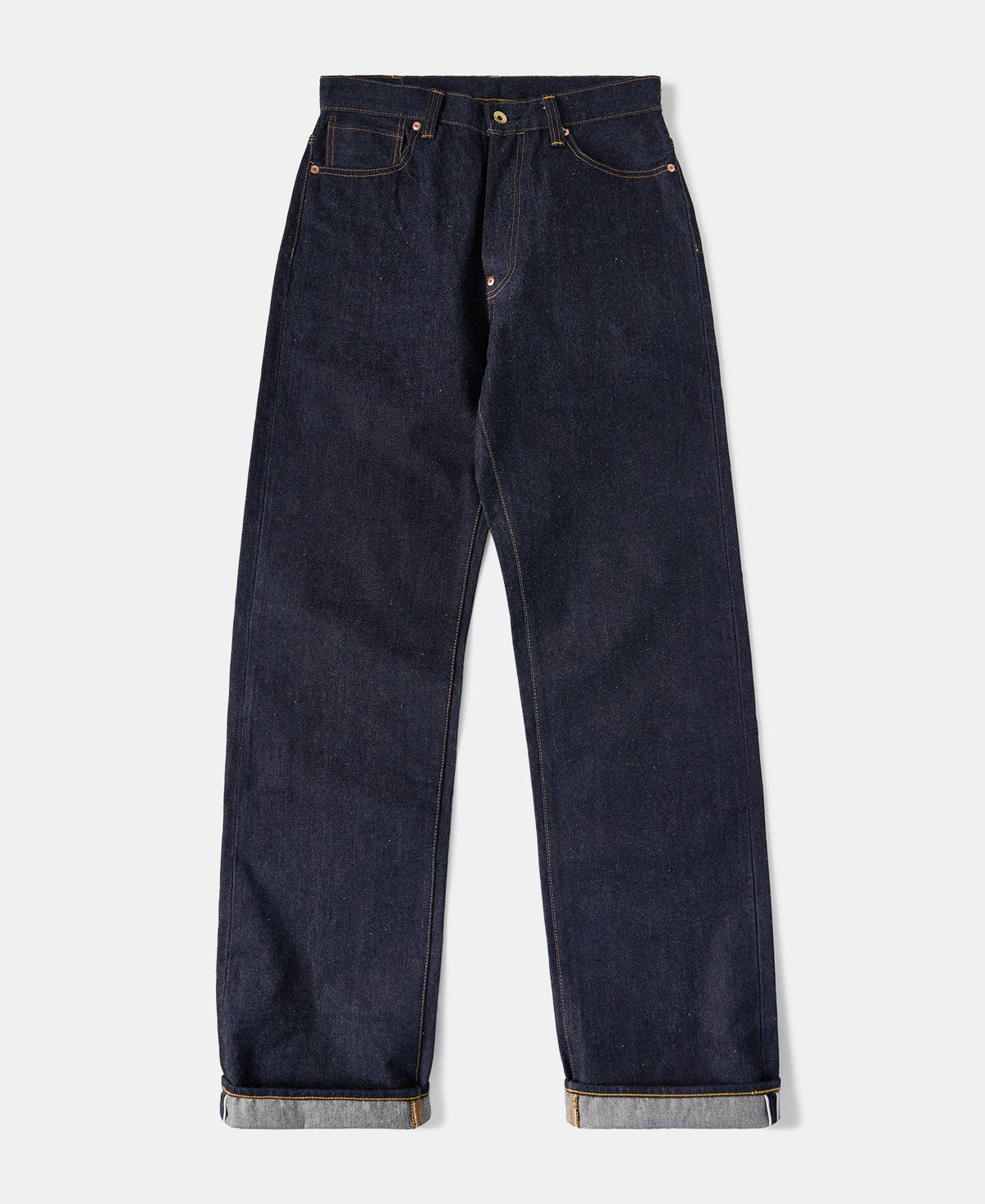 1930s Vintage Selvedge Denim Trousers Wide Leg