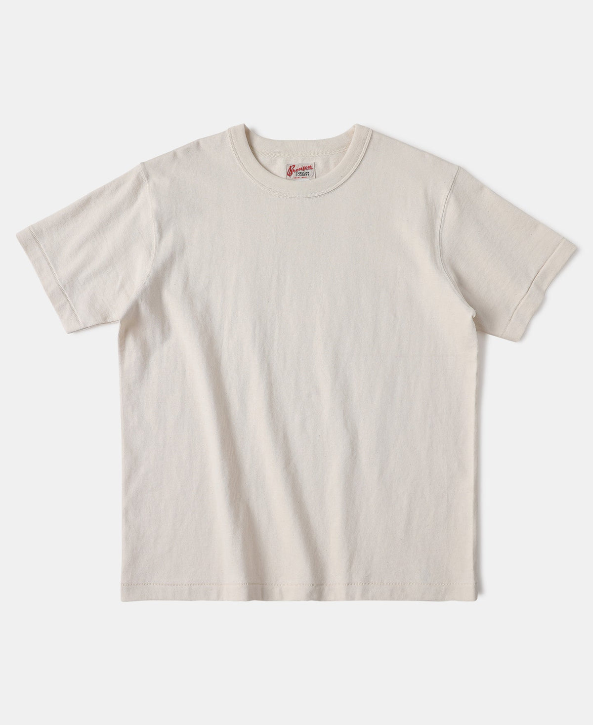 Loopwheel Tubular Apricot Athletic T-Shirt Soft Warm Tone