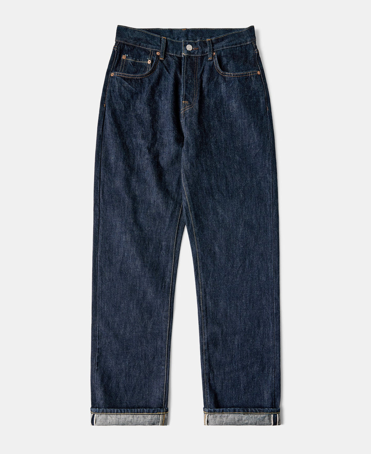 1955 Classic Biker Selvedge Jeans Straight Leg Denim