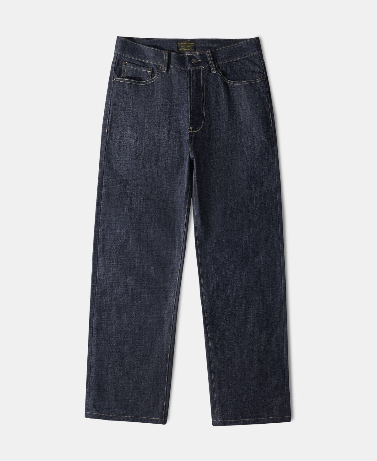 13.5 oz Blue Selvedge Denim Jeans Prewashed
