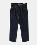 13.2oz Embroidered Pocket Denim Jeans Prewashed Slim Straight