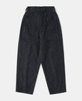 12oz Wide-Leg Denim Trousers Heavyweight Cotton