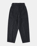 12oz Wide-Leg Denim Trousers Heavyweight Cotton