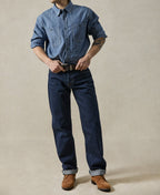 1955 Classic Biker Selvedge Jeans Straight Leg Denim