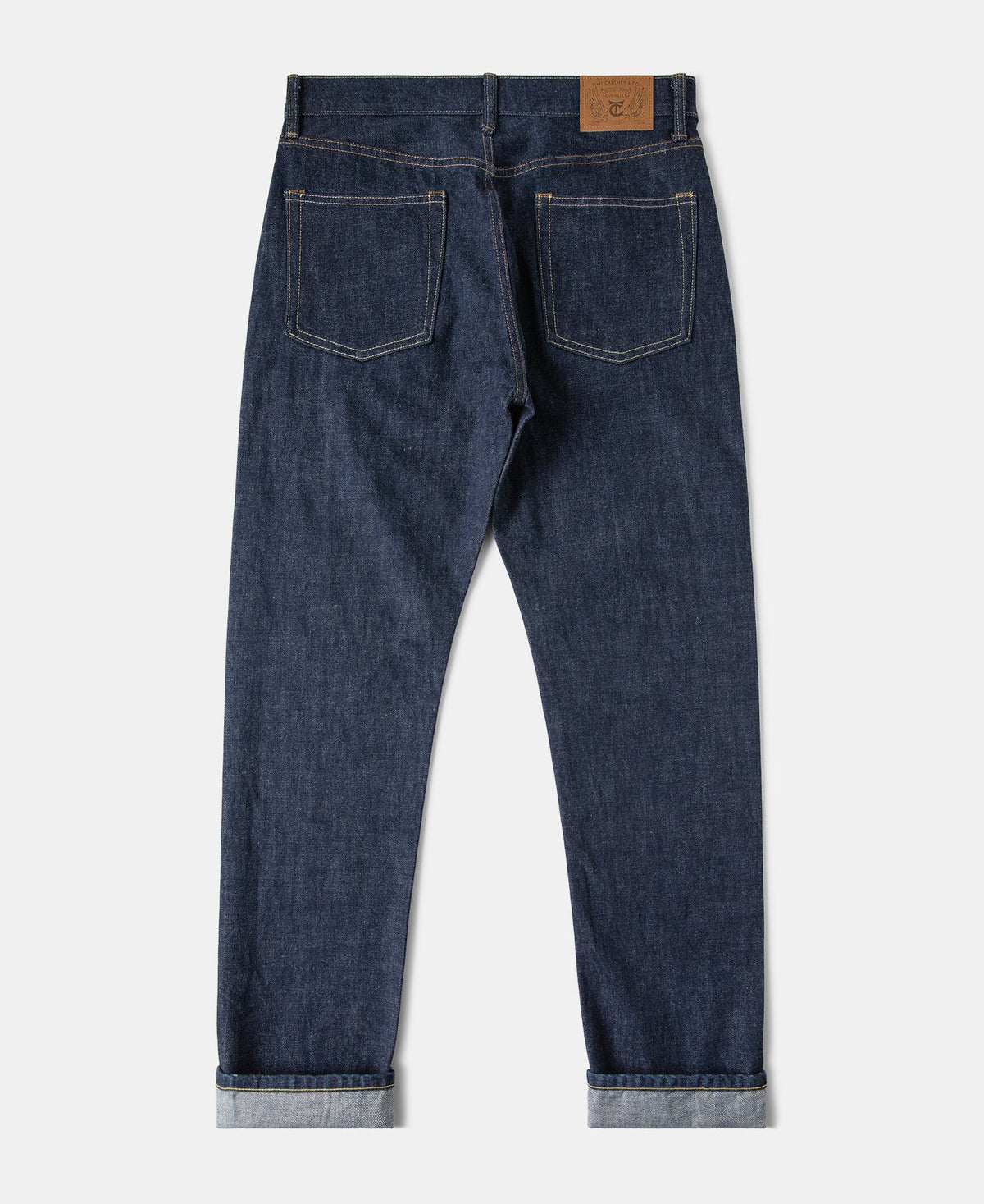 1960s Straight Tapered Zip-Fly Selvedge Denim Jeans Vintage