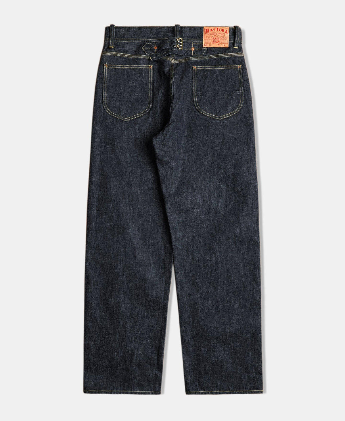 Selvedge Denim Jeans Prewashed Classic Straight Fit