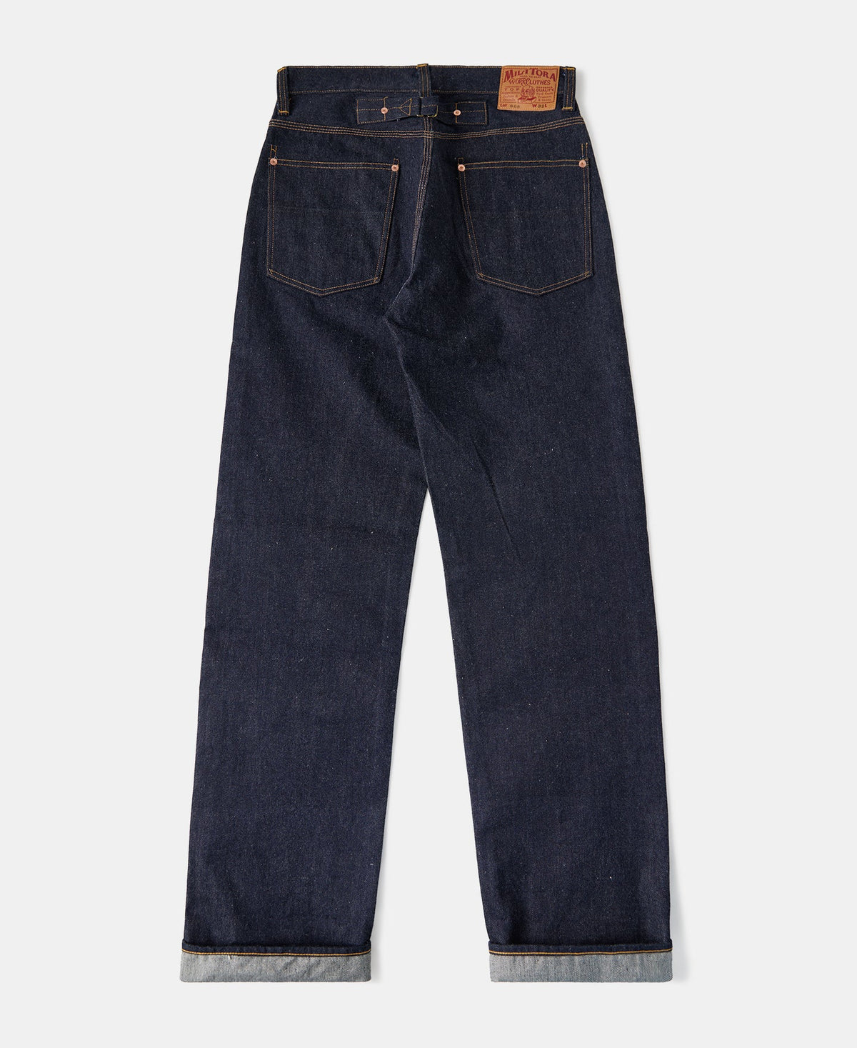1930s Vintage Selvedge Denim Trousers Wide Leg