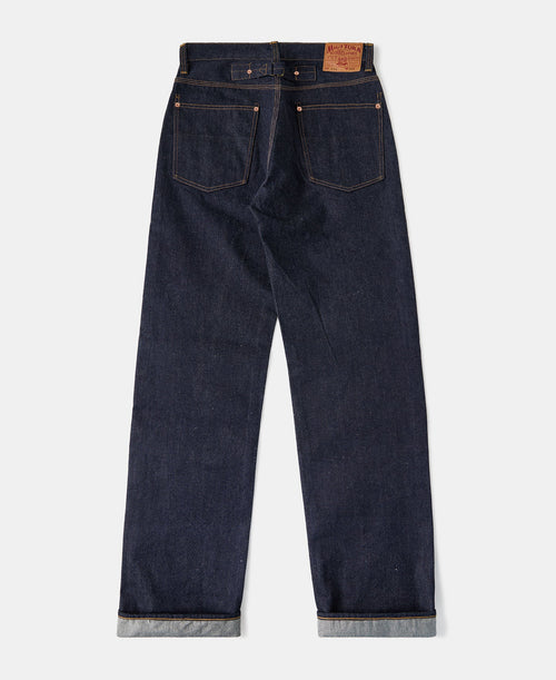 1930s Vintage Selvedge Denim Trousers Wide Leg