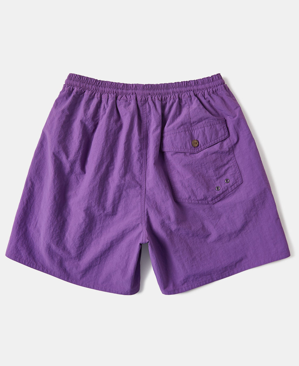 5-Inch Nylon Swim Shorts Purple Athletic Short Inseam