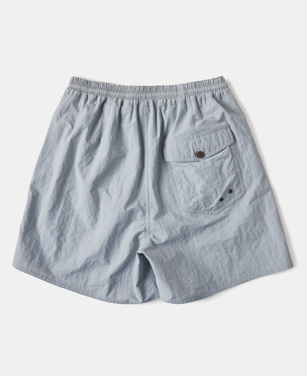 5-Inch Nylon Swim Shorts Light Gray Quick Dry