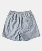 5-Inch Nylon Swim Shorts Light Gray Quick Dry