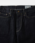 15oz Slim Tapered Selvedge Denim Jeans Prewashed Indigo