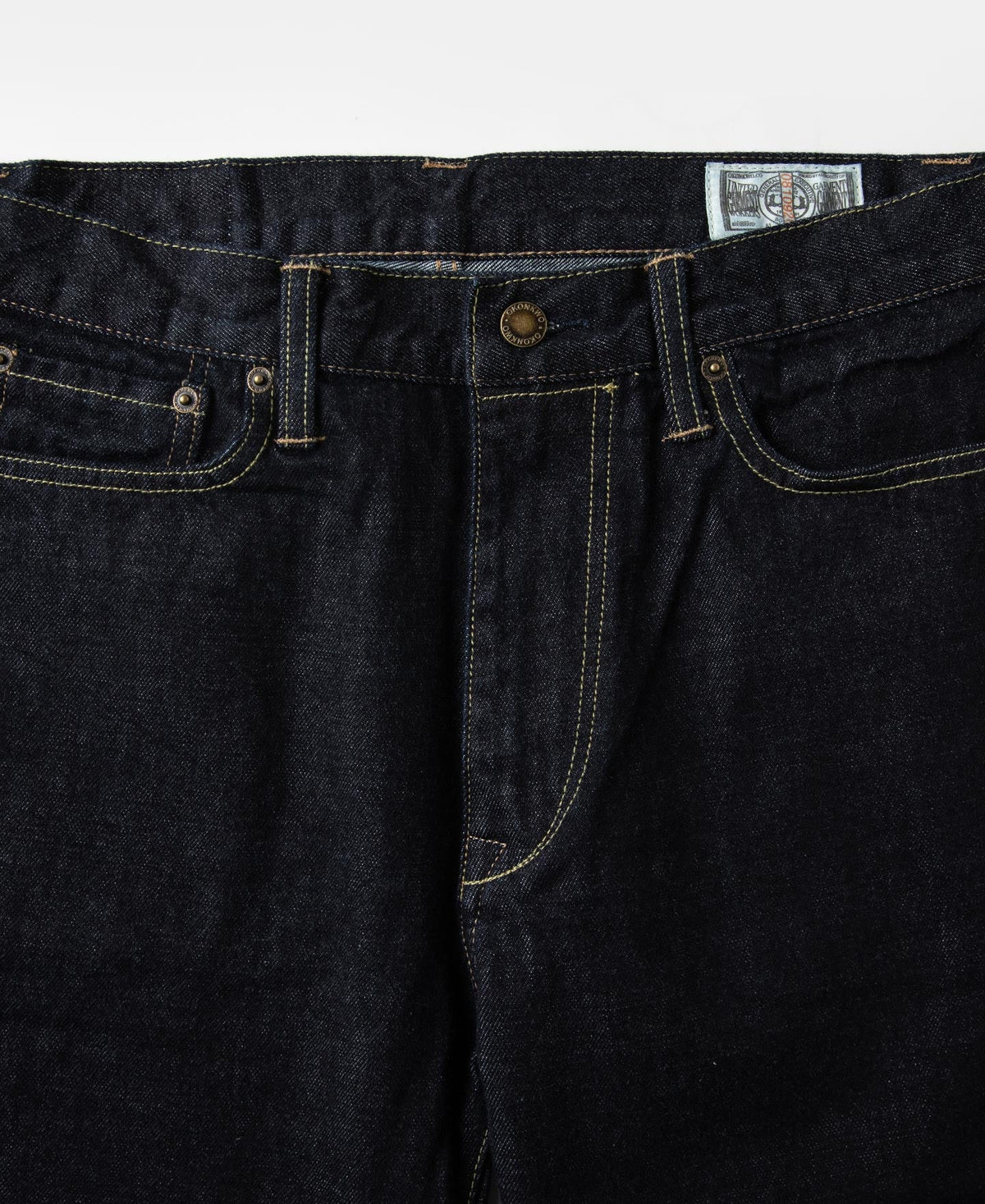 15oz Slim Tapered Selvedge Denim Jeans Prewashed Indigo
