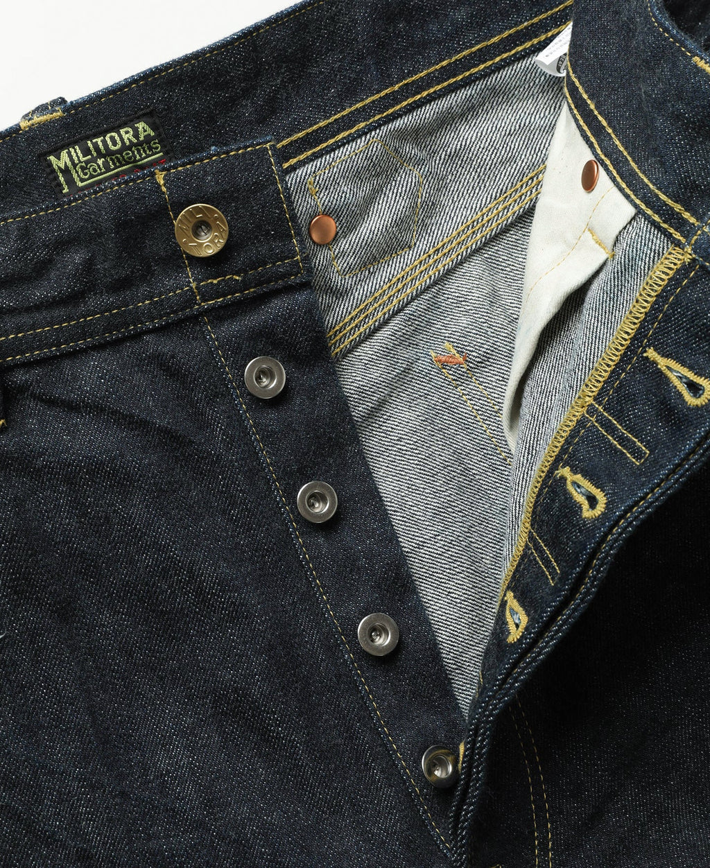Selvedge Denim Jeans Prewashed Classic Straight Fit