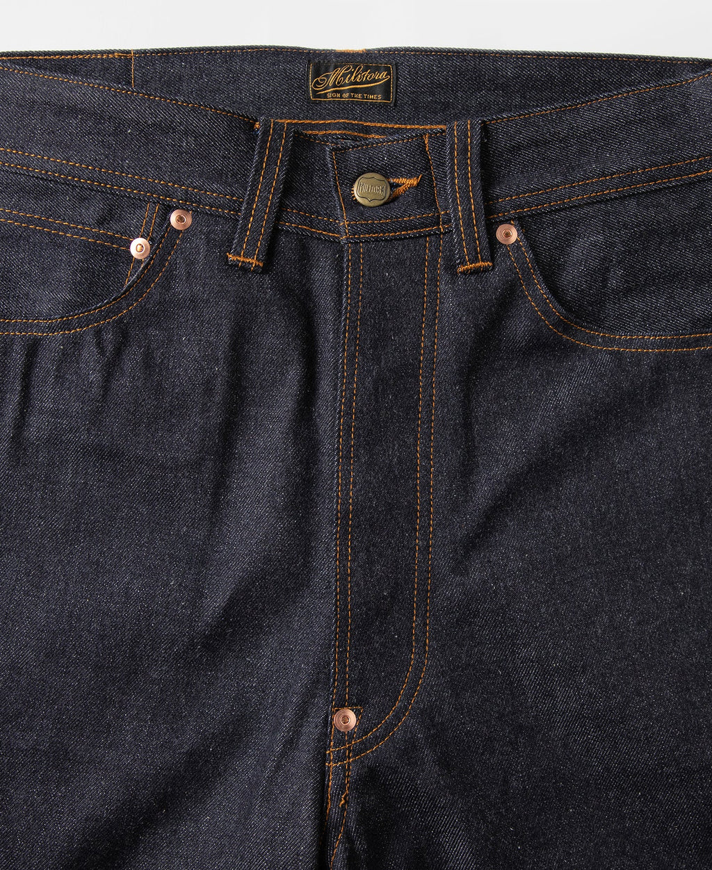 1940s Wide-Leg Selvedge Denim Trousers Vintage Cut
