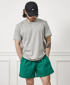 5-Inch Nylon Swim Shorts Green Fast Dry Summer