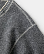 Long Sleeve Warm Henley Shirt Gray Thermal Layering Essential