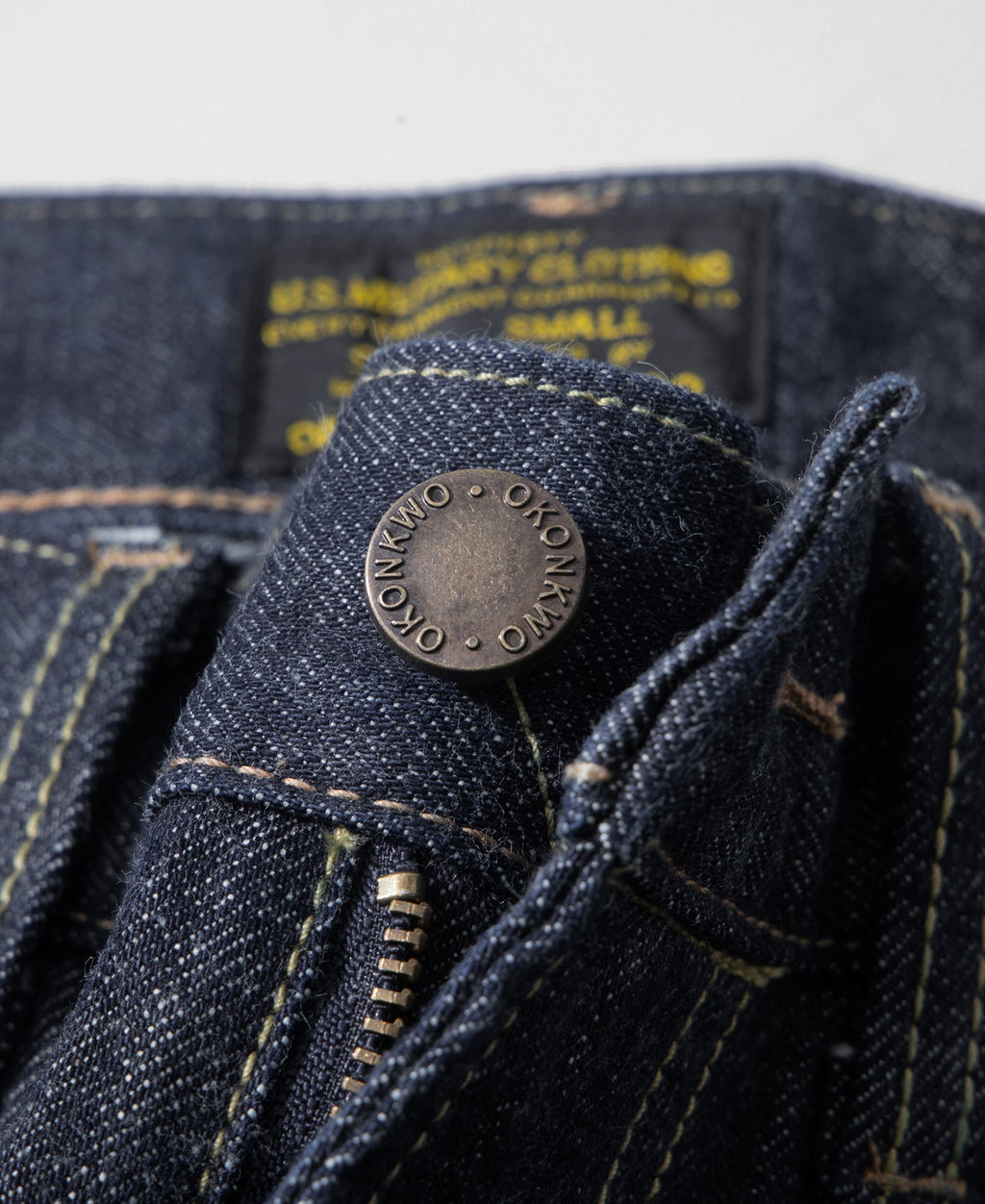 13.5 oz Blue Selvedge Denim Jeans Prewashed