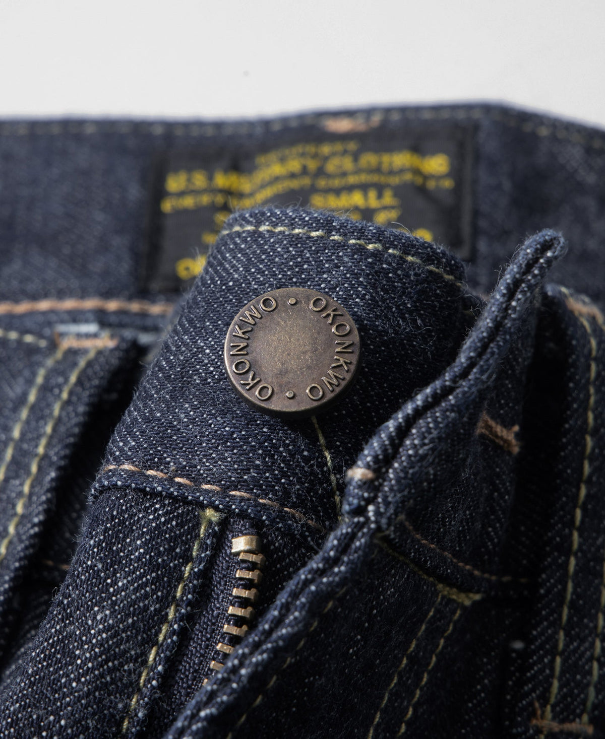 13.5 oz Blue Selvedge Denim Jeans Prewashed