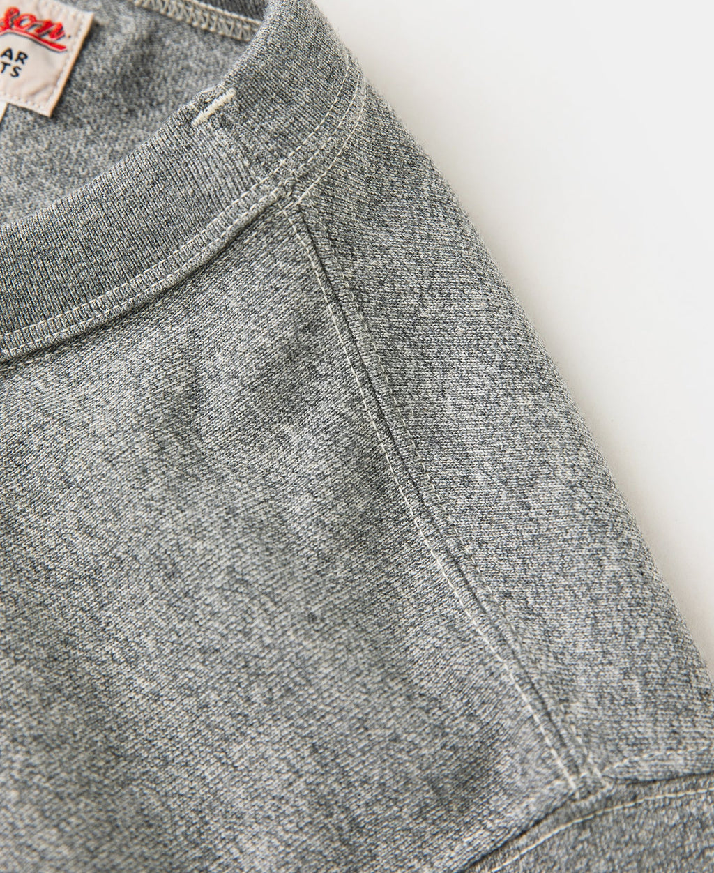 Tubular Gray Athletic T-Shirt Seamless Everyday Wear