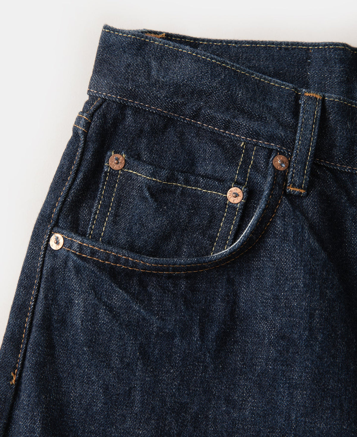 1966 Selvedge Denim Jeans Classic Straight Leg Vintage