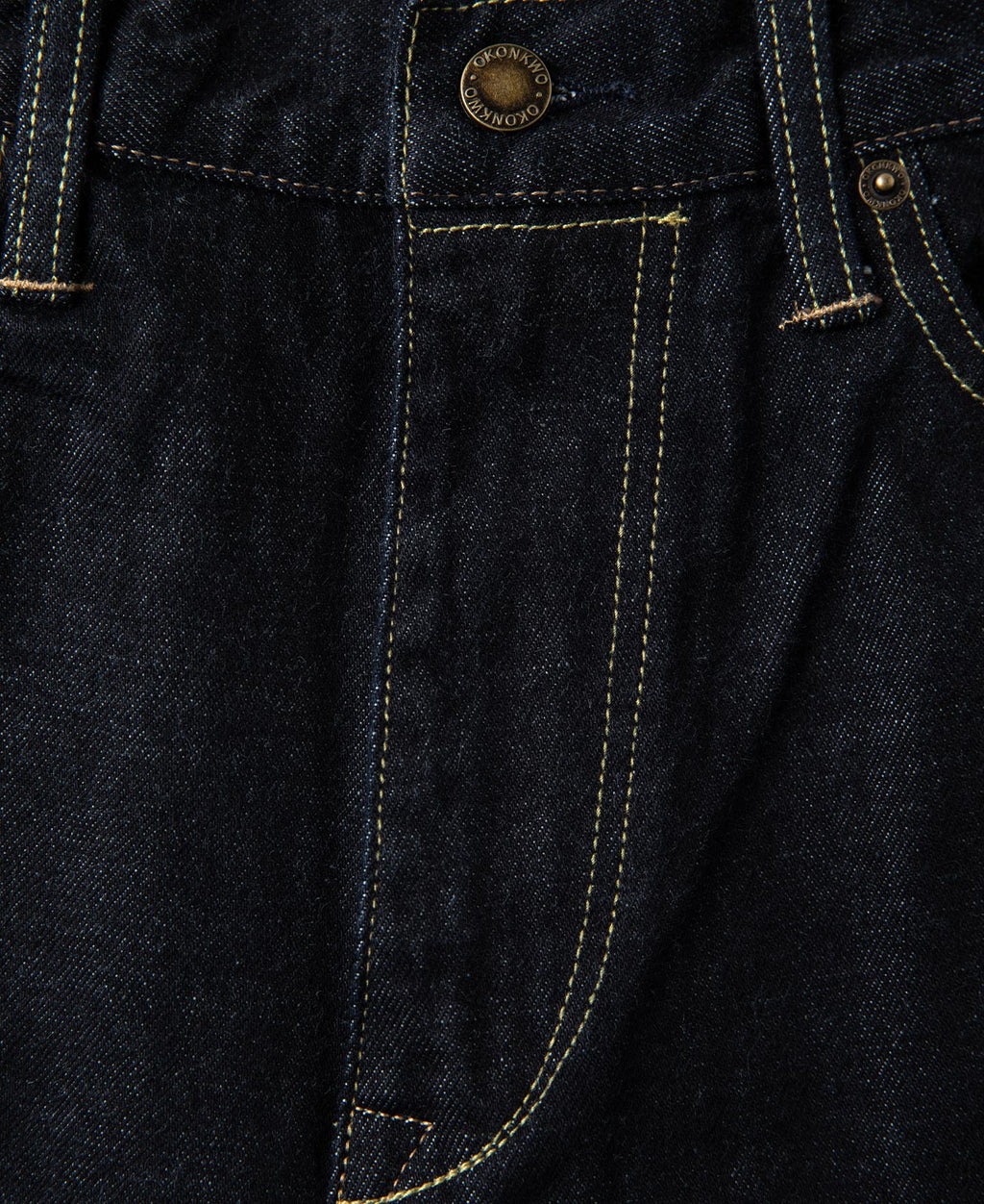 15oz Slim Tapered Selvedge Denim Jeans Prewashed Indigo