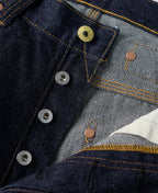 1930s Vintage Selvedge Denim Trousers Wide Leg