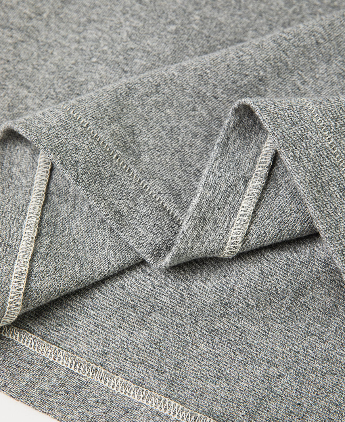 Tubular Gray Athletic T-Shirt Seamless Everyday Wear