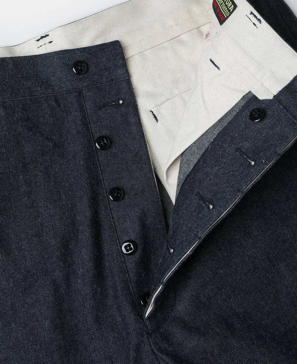 Heavyweight Denim Work Trousers Relaxed Fit Workwear