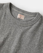 Relaxed Fit Cotton Tubular T-Shirt Gray Casual Everyday