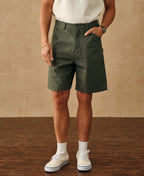 Duck Canvas Carpenter Cargo Shorts Rugged Workwear Summer