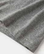 Relaxed Fit Cotton Tubular T-Shirt Gray Casual Everyday