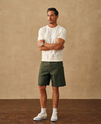 1950s V-Gusset White Cotton T-Shirt Vintage Athletic Cut
