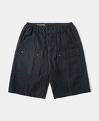 Washed Twill Cargo Shorts Olive Earthy Utility Relaxed Summer