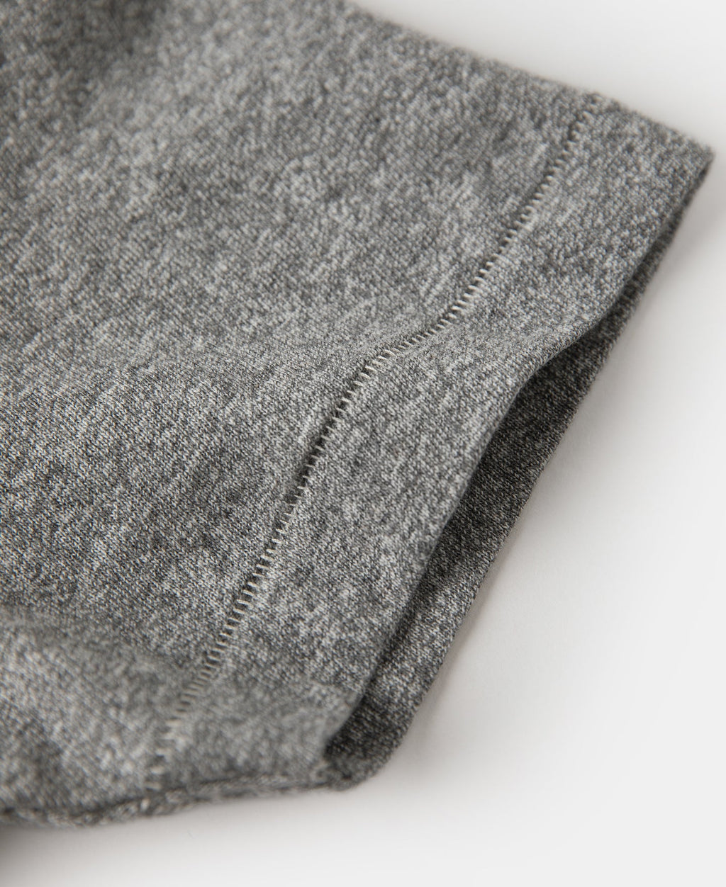 Relaxed Fit Cotton Tubular T-Shirt Gray Casual Everyday