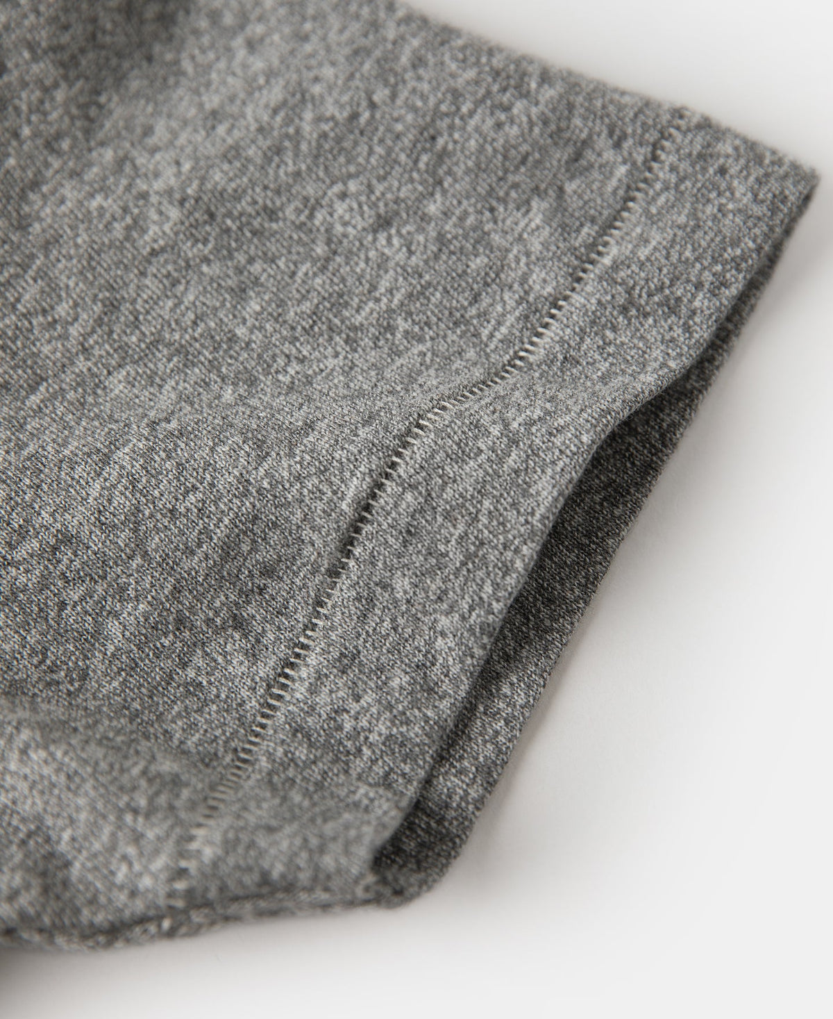 Relaxed Fit Cotton Tubular T-Shirt Gray Casual Everyday