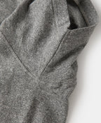 Relaxed Fit Cotton Tubular T-Shirt Gray Casual Everyday